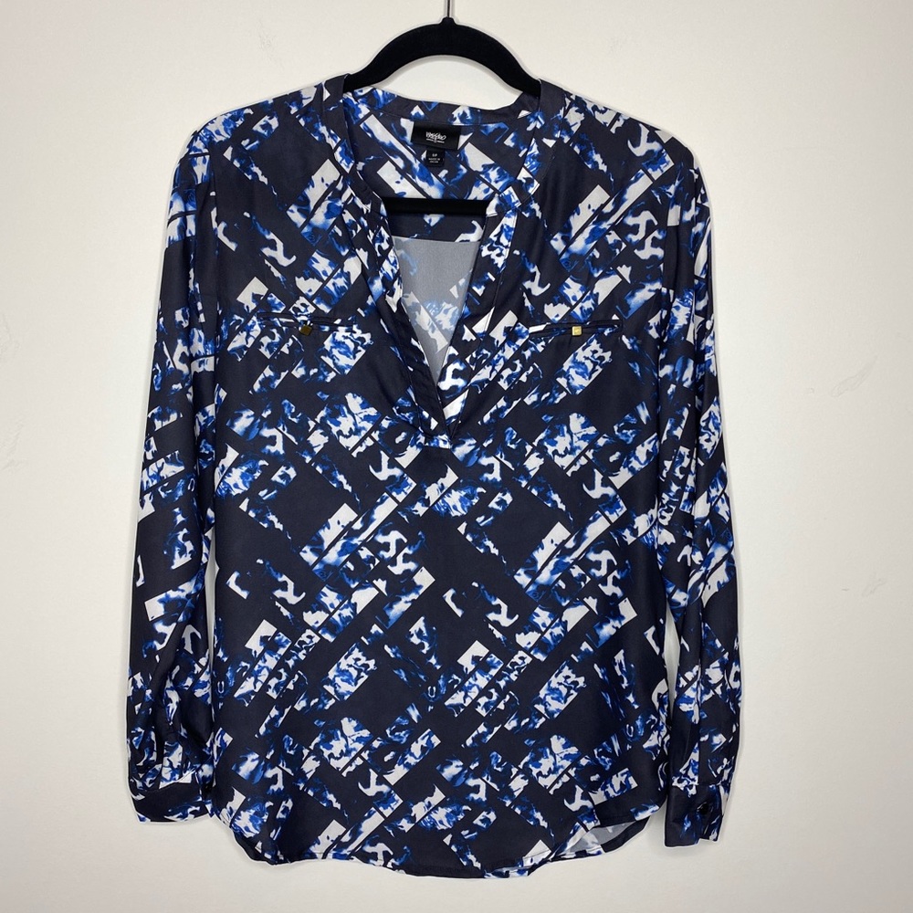 Mossimo Long Sleeve Blouse & Highwaisted Slack Set